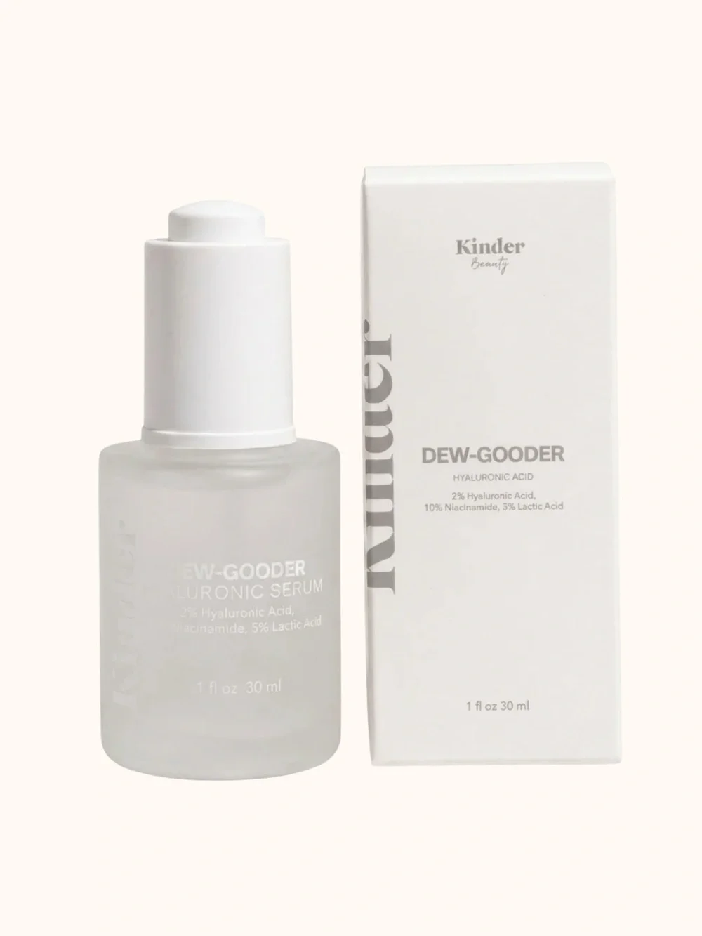 Kinder Dew-Gooder Hydrating Serum — White